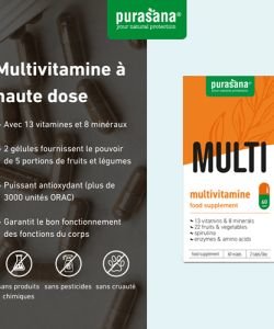 Multivitamine, 60 gélules